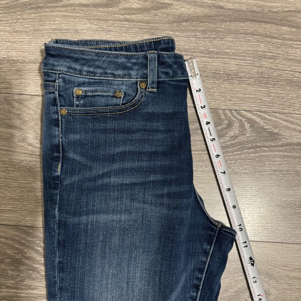 Vince Camuto Womens Skinny Jeans Dark Wash Blue Size 30/10 Stretch Denim - Picture 8 of 10